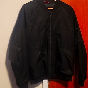 Triple black jordan jacket